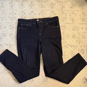 Jcrew Dark Blue Women's Slim Jeans